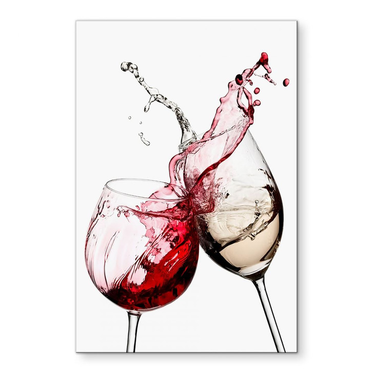 Wandbild Weingläser - Alu-Dibond - WA423317