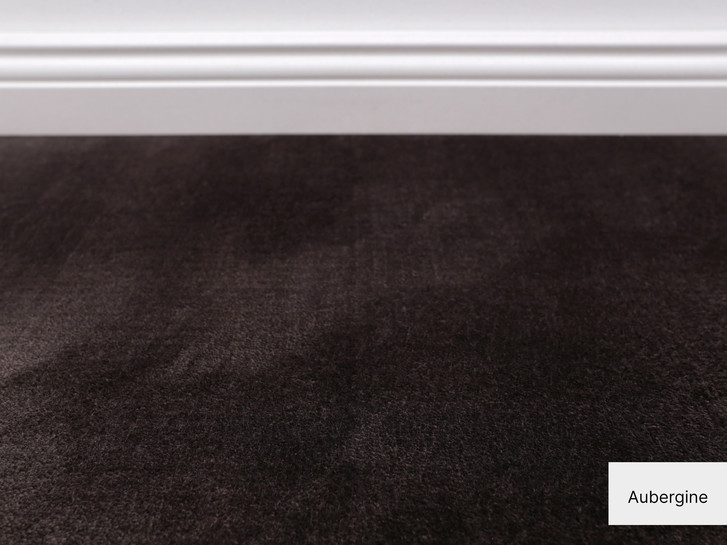 Elegance Teppichboden Meterware in Aubergine - TS503642