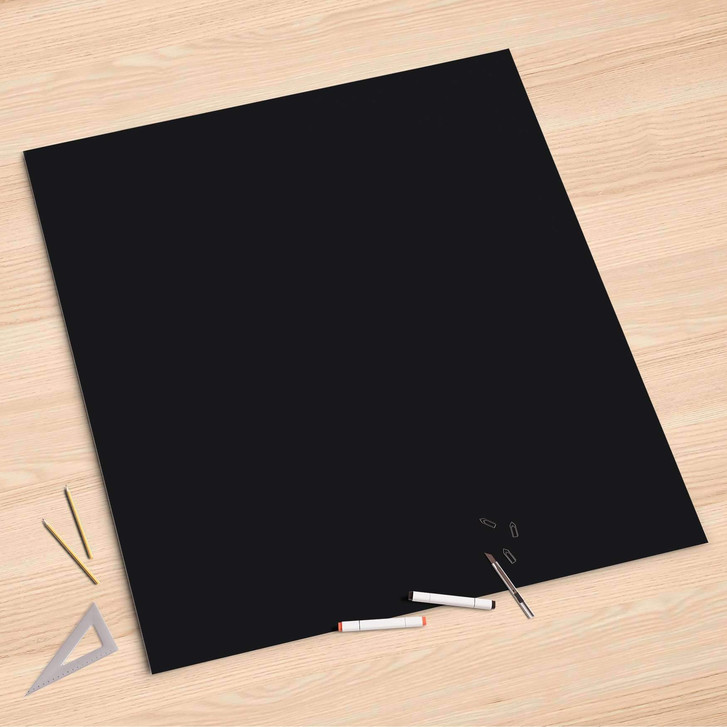 Folienbogen (90x90cm) - Schwarz - CR107661