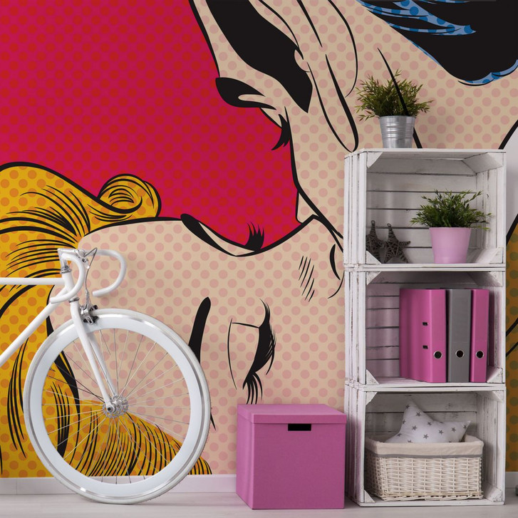 Fototapete Kissing Couple - 240x260cm - WA226693