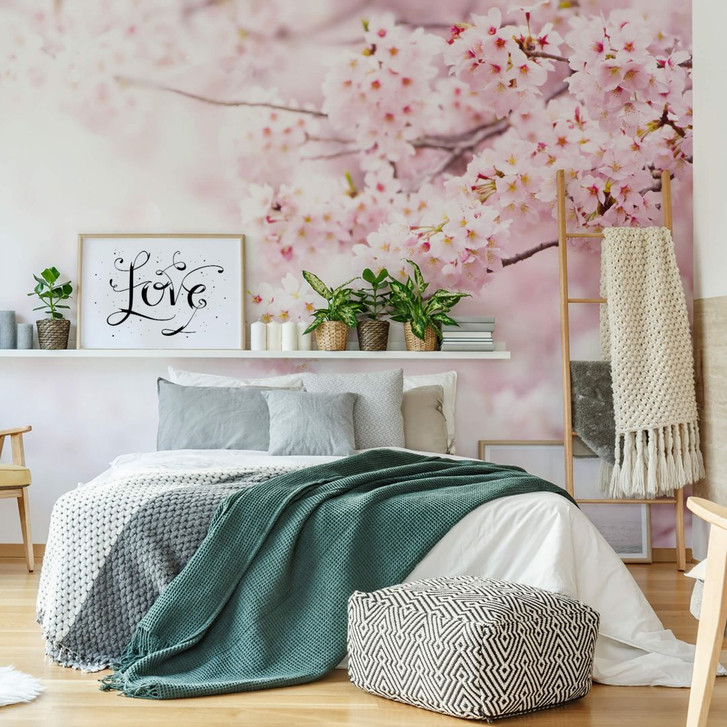 Fototapete Papiertapete Delicate Flowers - 366x254cm - WA413397