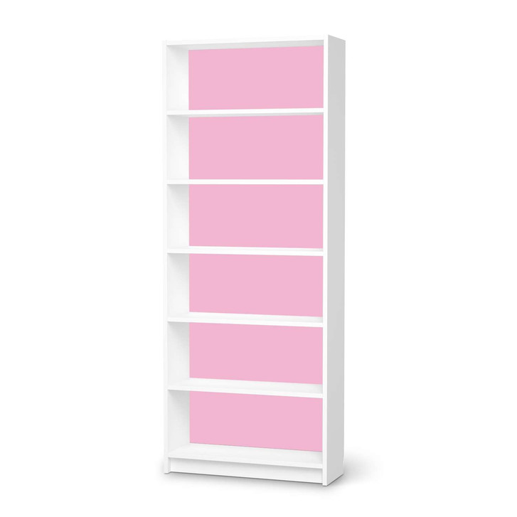 Klebefolie IKEA Billy Regal 6 Fächer - Pink Light - CR111047