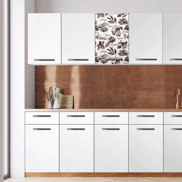 Klebefolie - Wandschrank 40cm Breite - Spices - CR108834