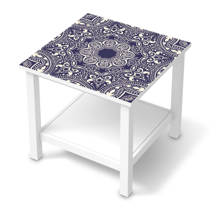 Möbel Klebefolie IKEA Hemnes Tisch 55x55cm - Blue Mandala - CR113519