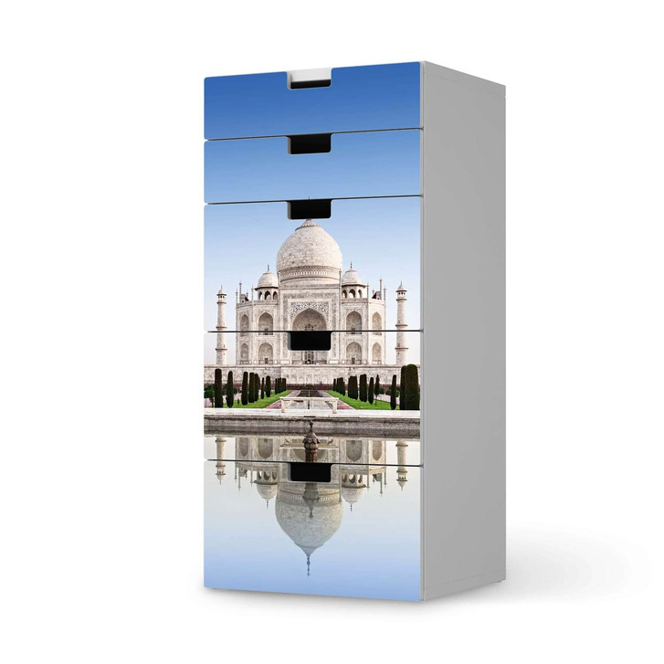 Möbel Klebefolie IKEA Stuva / Malad Kommode - 5 Schubladen - Taj Mahal - CR114154