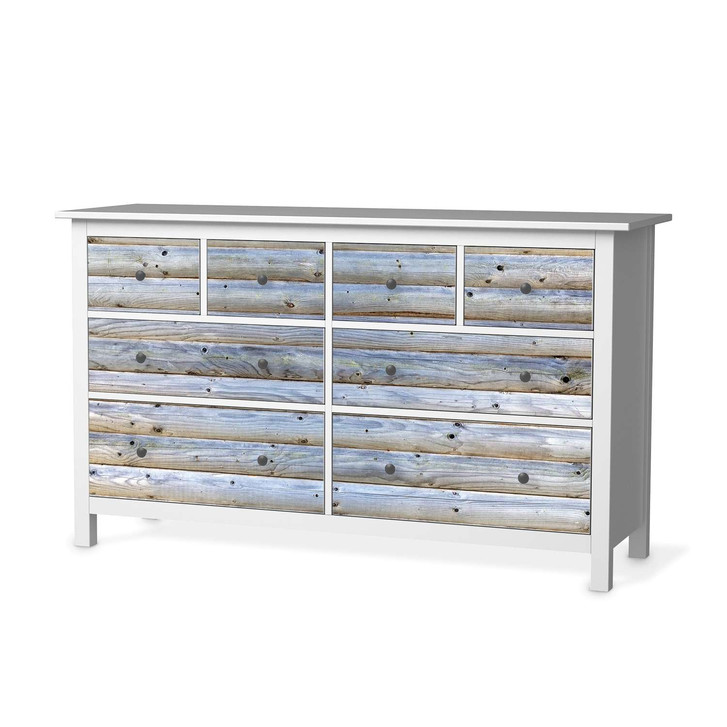 Möbelfolie IKEA Hemnes Kommode 8 Schubladen - Greyhound - CR114857