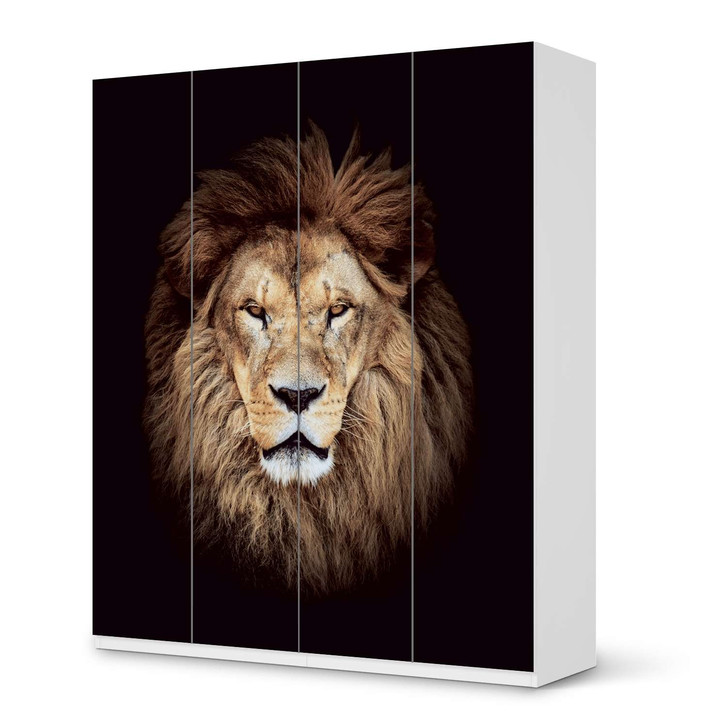Möbelfolie IKEA Pax Schrank 236cm Höhe - 4 Türen - Wild Eyes - CR116939