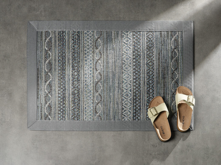 Nahla Fussmatte nach Mass in Grey - TS547489