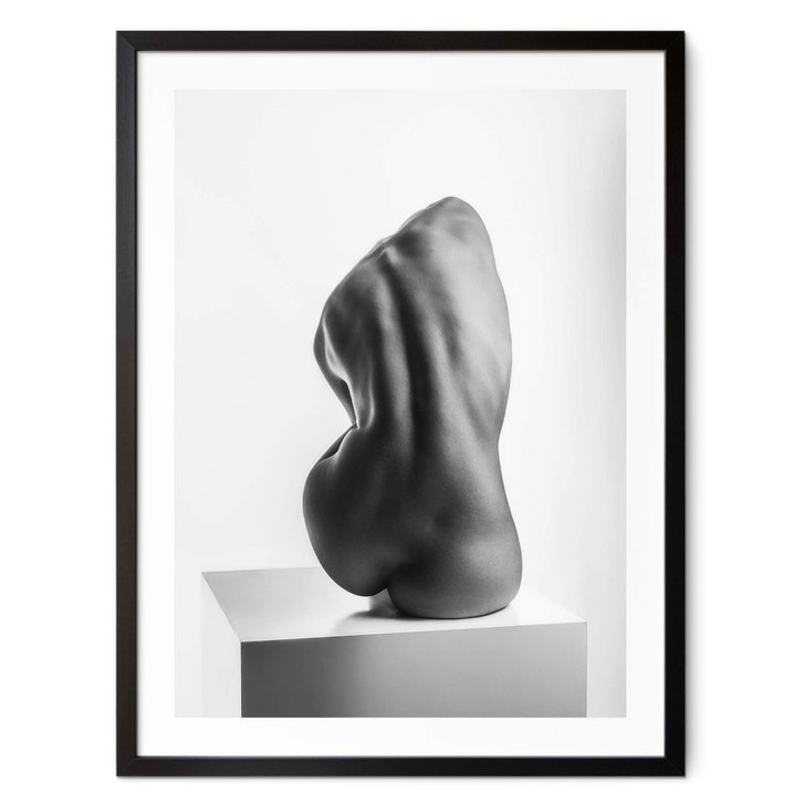 Poster Valevicius - Sinnliche Skulptur eines weiblichen Rückens - WA380716