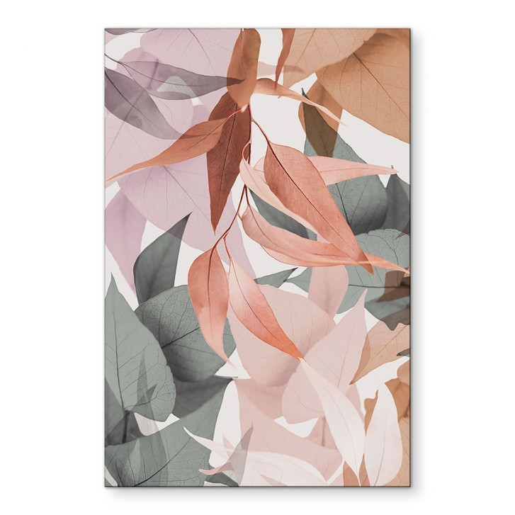 Wandbild Bunte Eukalyptusblätter - Sisi & Seb - Alu-Dibond - WA422951