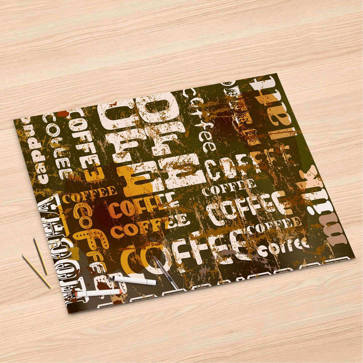 Folienbogen (120x80cm) - Coffee Typo - CR106353
