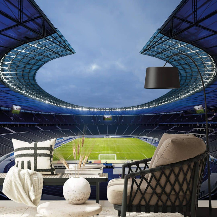 Fototapete Hertha BSC Blaues Olympiastadion - WA345290
