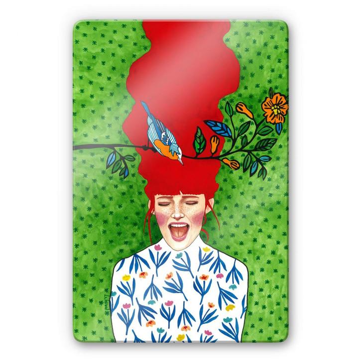 Glasbild Hülya - Frühlingsmoment - WA232220