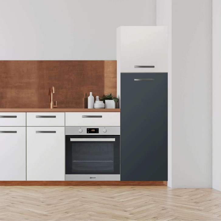 Klebefolie - Hochschrank (60x140cm) - Blaugrau Dark - CR110607