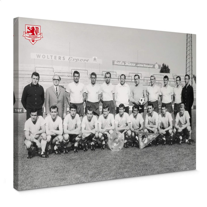 Leinwandbild Eintracht Braunschweig Meistermannschaft 1967 - WA362405