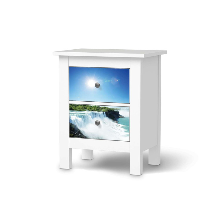 Möbelfolie IKEA Hemnes Kommode 2 Schubladen - Niagara Falls - CR118204