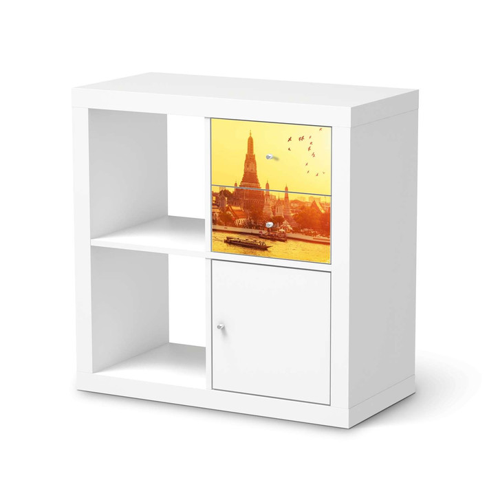 Möbelfolie IKEA Kallax Regal Schubladen - Bangkok Sunset - CR115626