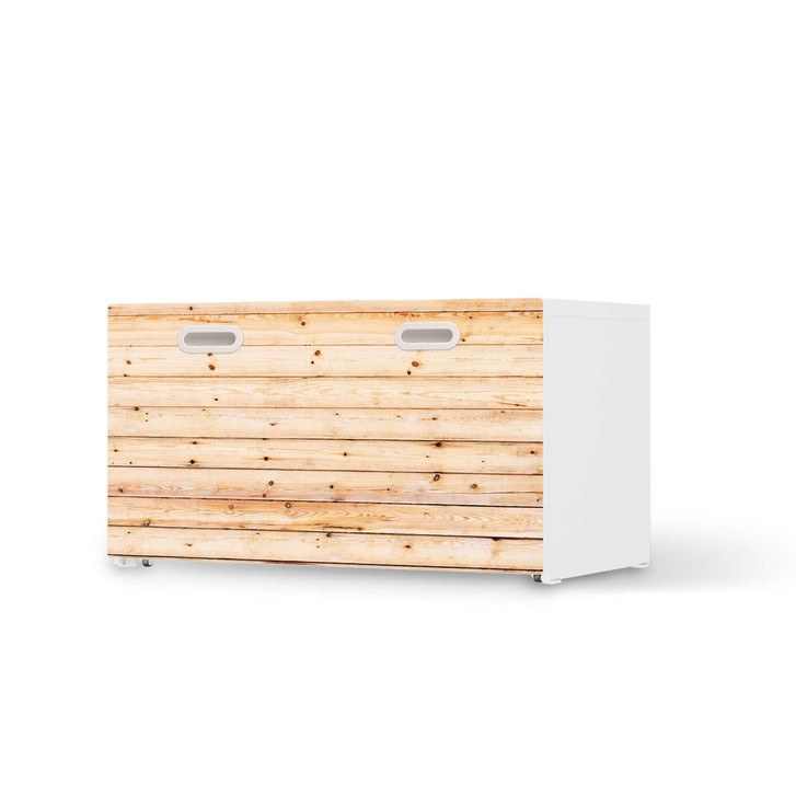 Möbelfolie IKEA Stuva / Fritids Bank mit Kasten - Bright Planks - CR117672