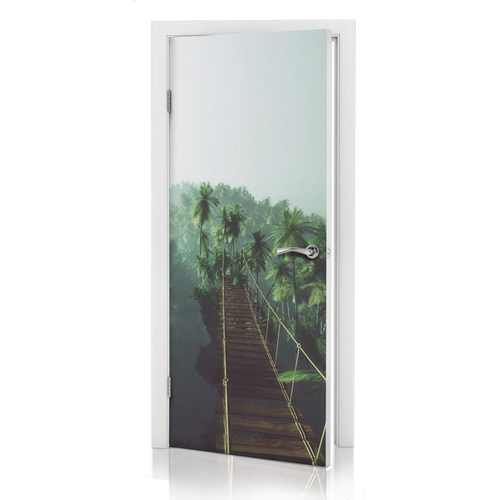 Türdesign Hängebrücke im Dschungel - WA241461