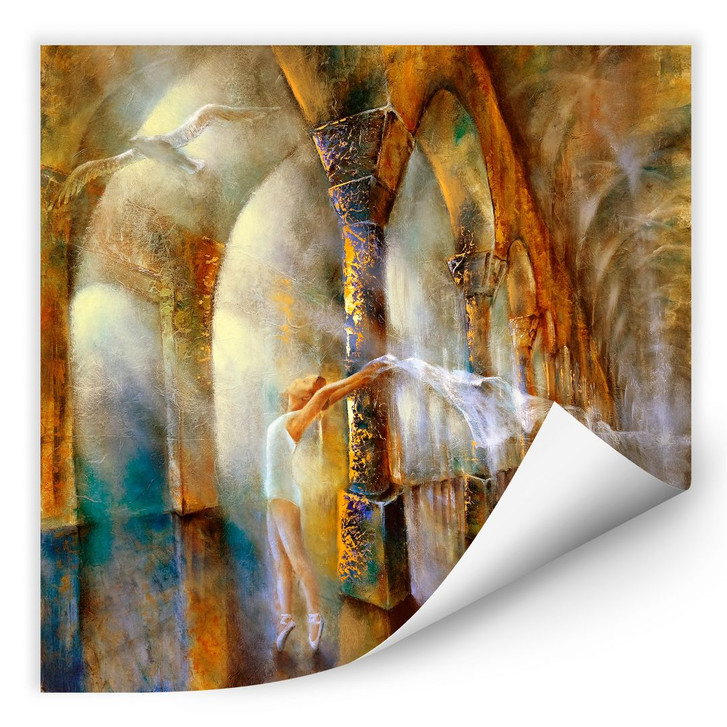 Wallprint - Schmucker - Die Tänzerin mit Möwe - WA241554