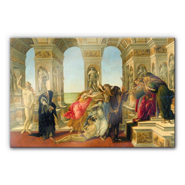Acrylglasbild Botticelli - Die Verleumdung des Apelles - WA476176