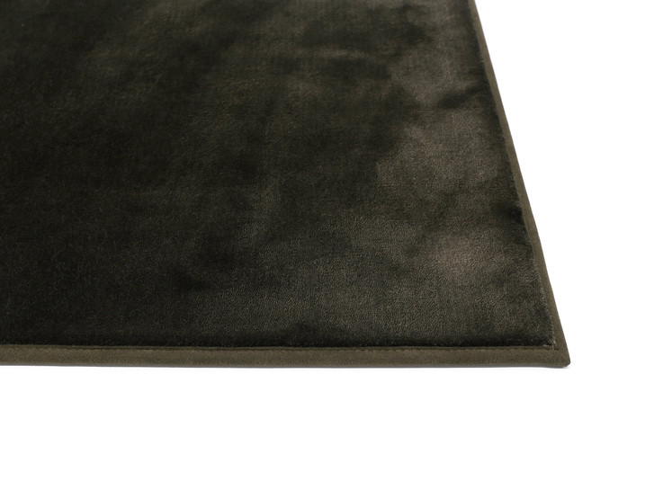 Elegance Paspelteppich Rechteck Wunschmass in Charcoal - TS538523