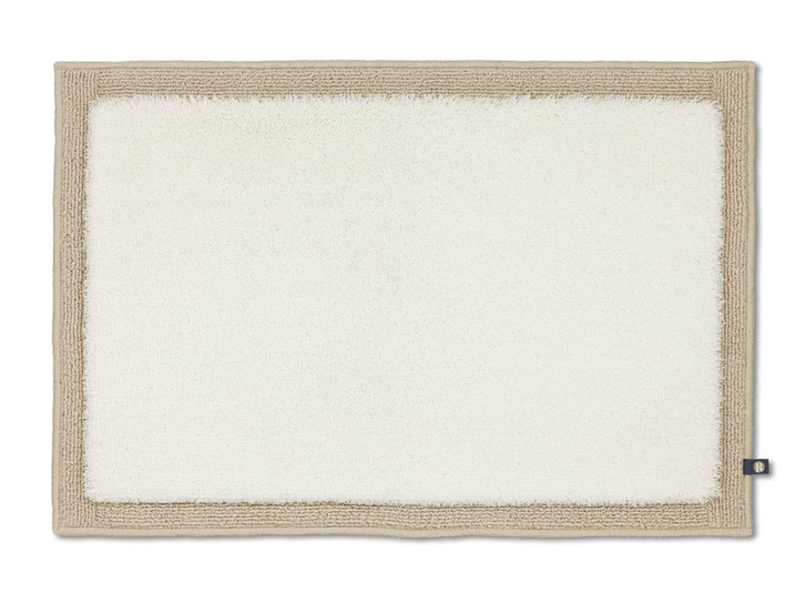 Frame Badteppich Wunschmass in Ecru/Creme 1374 - TS452405