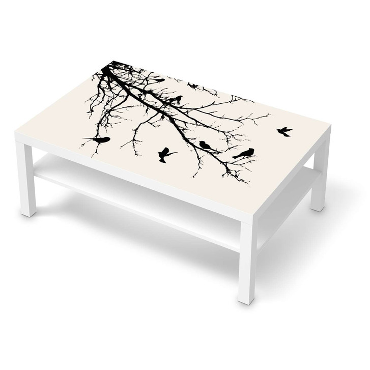 Klebefolie IKEA Lack Tisch 118x78cm - Tree and Birds 1 - CR111571