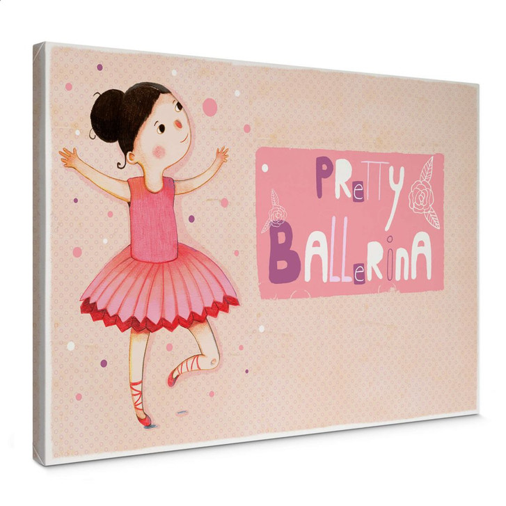 Leinwandbild Loske - Pretty Ballerina - WA369276