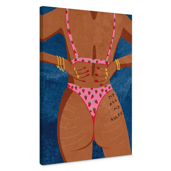 Leinwandbild My ass my rules - Oltmanns - WA449956