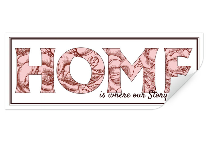 Wallprint Home is... - WA184586