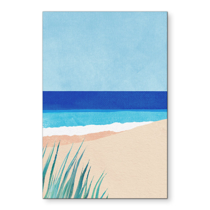 Wandbild Ostsee mit Dünengras - Rivers - Alu-Dibond - WA517727