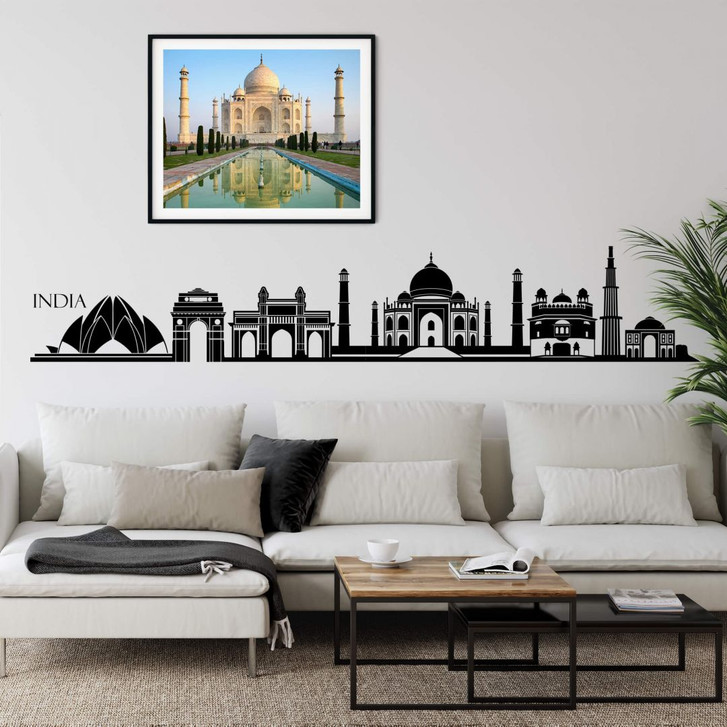 Wandtattoo India Skyline - WA212625