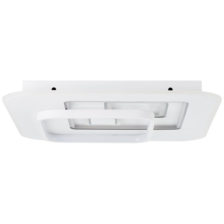 Deckenleuchte Haily, weiss, 49.5 x 7 cm, LED-Deckenleuchte, dimmbar - WA438659