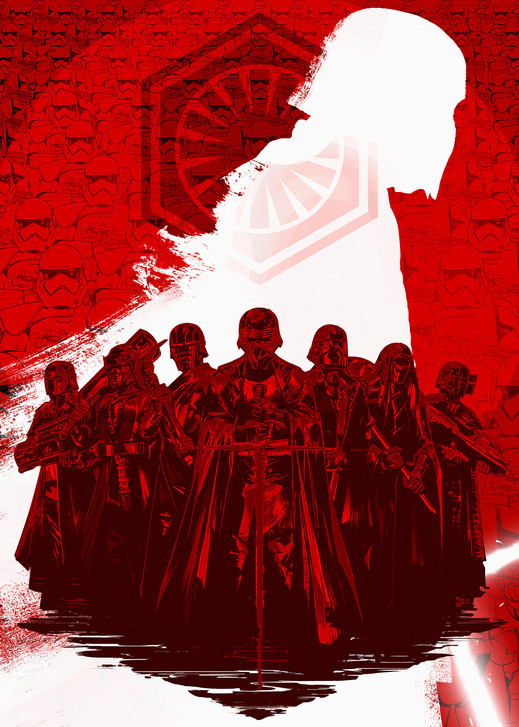 Digitaldrucktapete Star Wars Supreme Leader - KODX4-076