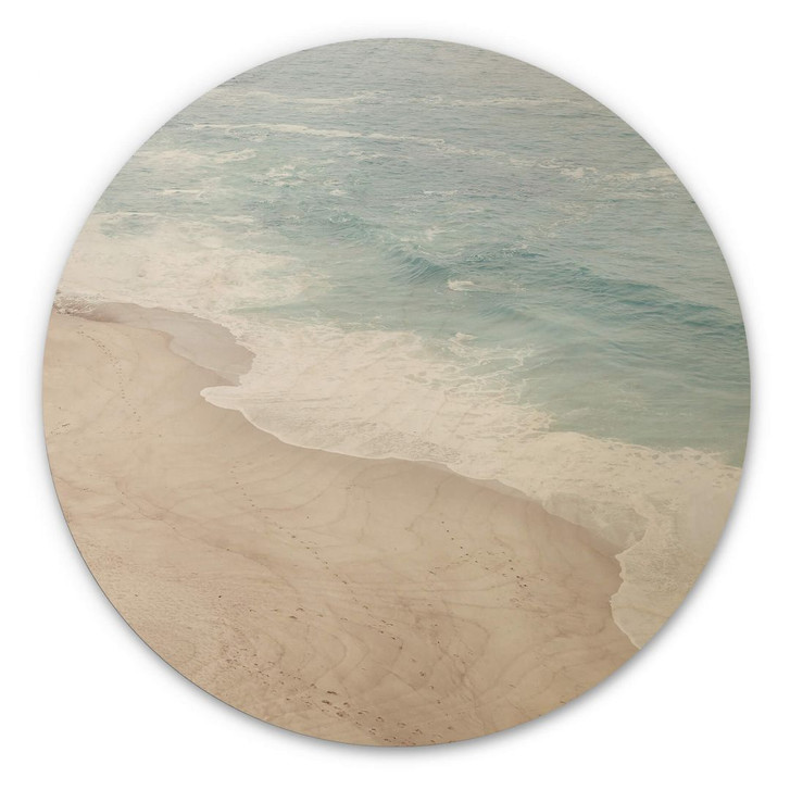 Holzbild Sisi & Seb - Küstenblick - Rund - WA355603