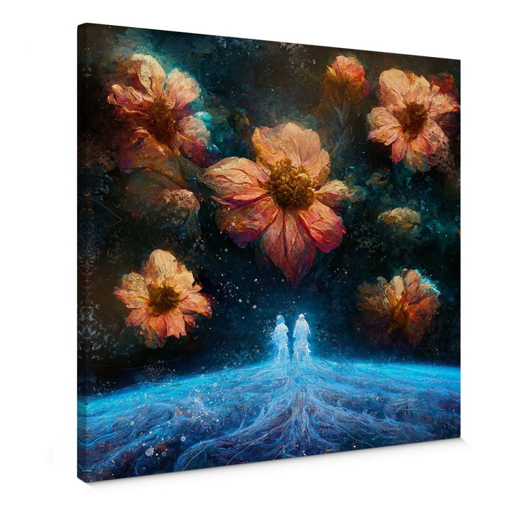 Leinwandbild Heine - Ursprung vom Leben - Astro Cruise - Quadratisch - WA364997