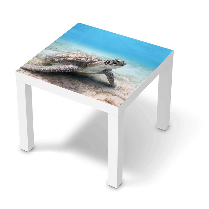 Möbelfolie IKEA Lack Tisch 55x55cm - Green Sea Turtle - CR115828