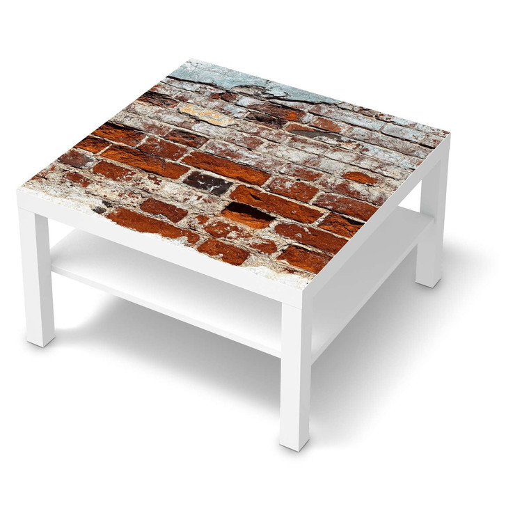 Möbelfolie IKEA Lack Tisch 78x78cm - Backstein - CR118393