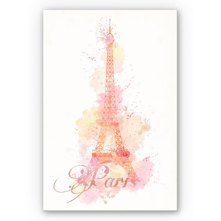 Wandbild La Tour Eiffel Aquarelle - WA193541