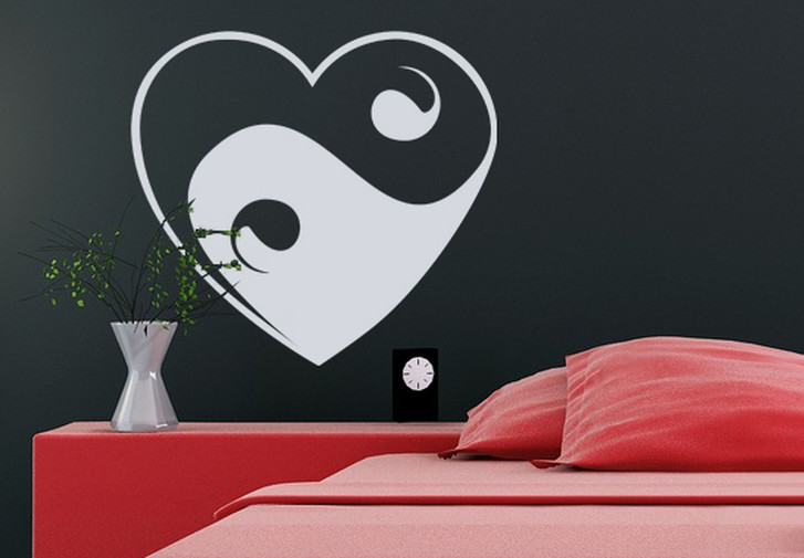 Wandtattoo Yin Yan Love - CG10138