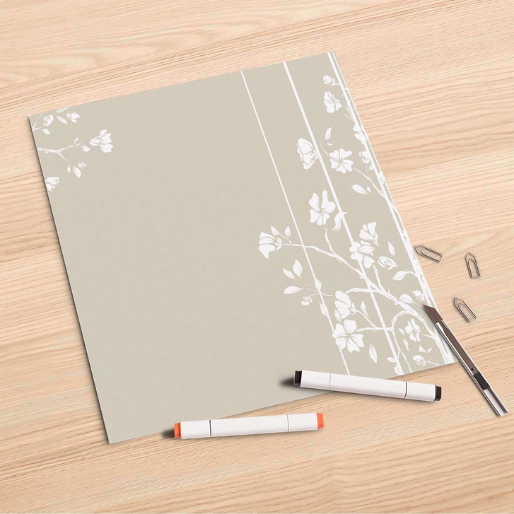 Folienbogen (30x30cm) - Florals Plain 3 - CR106818