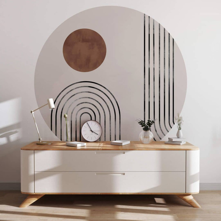 Fototapete 1X Studio - Archs and Buds - Rund - Selbstklebend/Vlies - WA326088