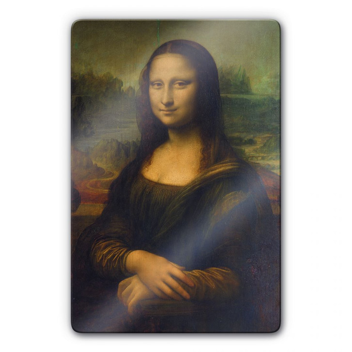 Glasbild da Vinci - Mona Lisa - WA129241