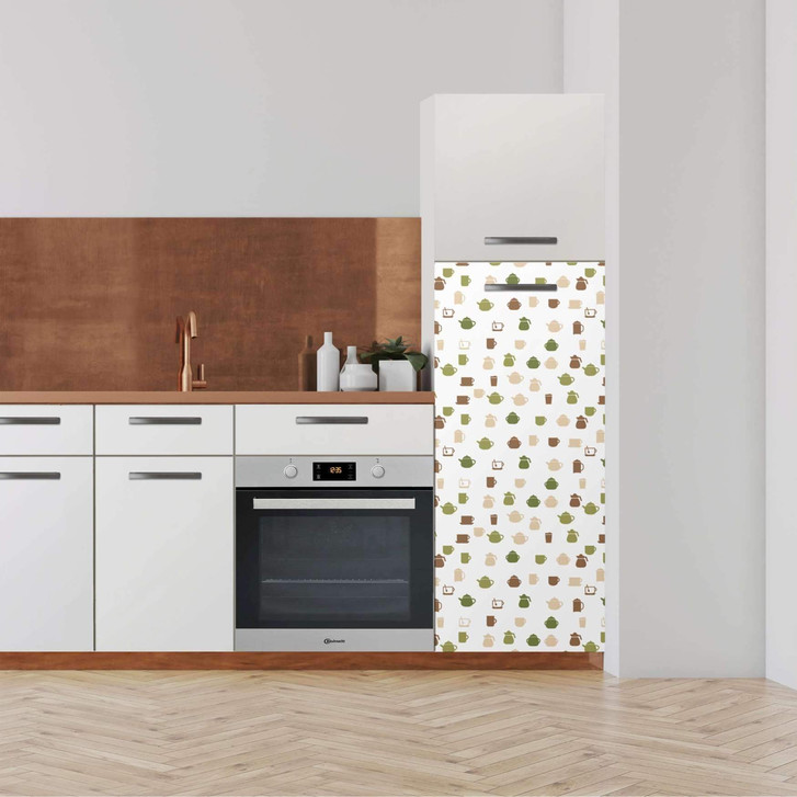 Klebefolie - Hochschrank (60x140cm) - Cans and Cups - CR110609