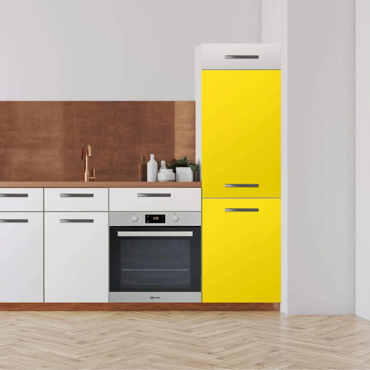 Klebefolie - Hochschrank (60x180cm) - Gelb Dark - CR110693