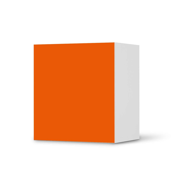 Klebefolie IKEA Besta Regal 1 Türe - Orange Dark - CR109207