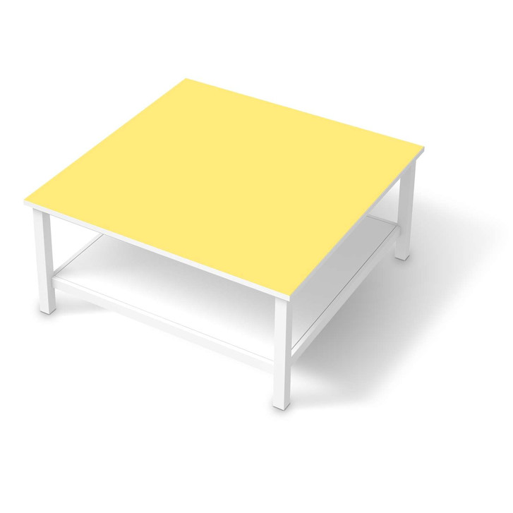 Klebefolie IKEA Hemnes Tisch 90x90cm - Gelb Light - CR109495
