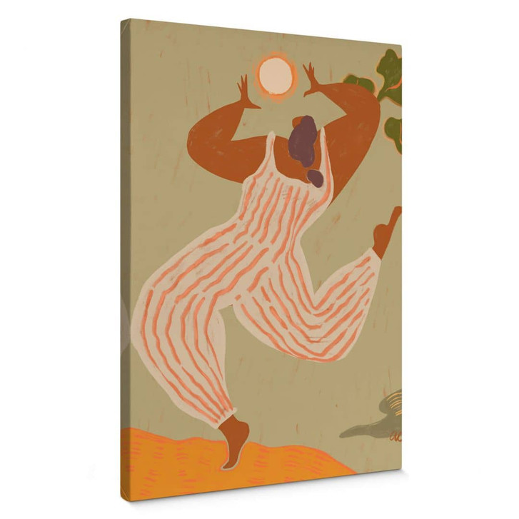Leinwandbild Kunstdruck - Arty Guava - Tanz in der Natur - WA403056