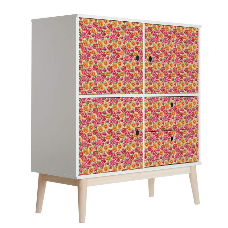 Möbelfolie Blumenwiese 100x50cm - RS102795